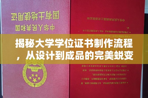 新市揭秘大学学位证书制作流程，从设计到成品的完美蜕变