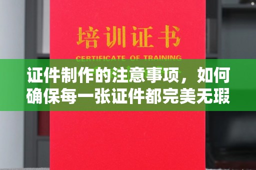 江干证件制作的注意事项，如何确保每一张证件都完美无瑕？
